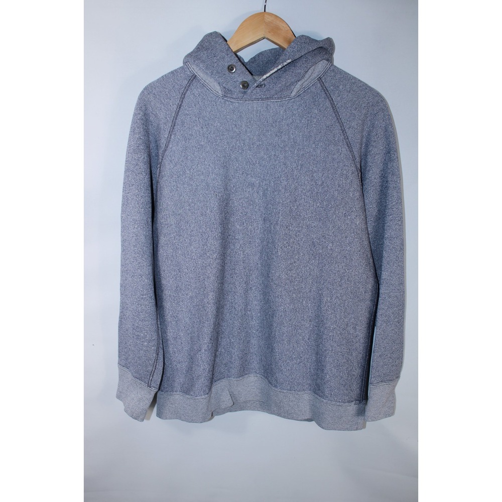Bru Na Boinne Men's Large Heathered Blue Hoodie